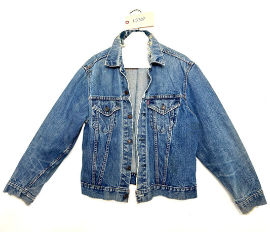 LS307 1970 big E trucker jacket
