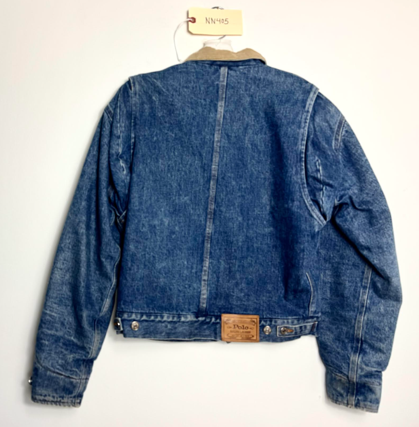 NN405  1980s Polo Ralph Lauren Dungarees Blanket-Lined Workwear Jacket