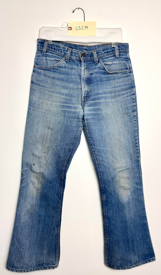 LS299 1980s Levi's Orange Tab Flare Jean