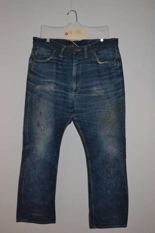 1960's Vintage Lee Green Cast Left Hand Jean LE035