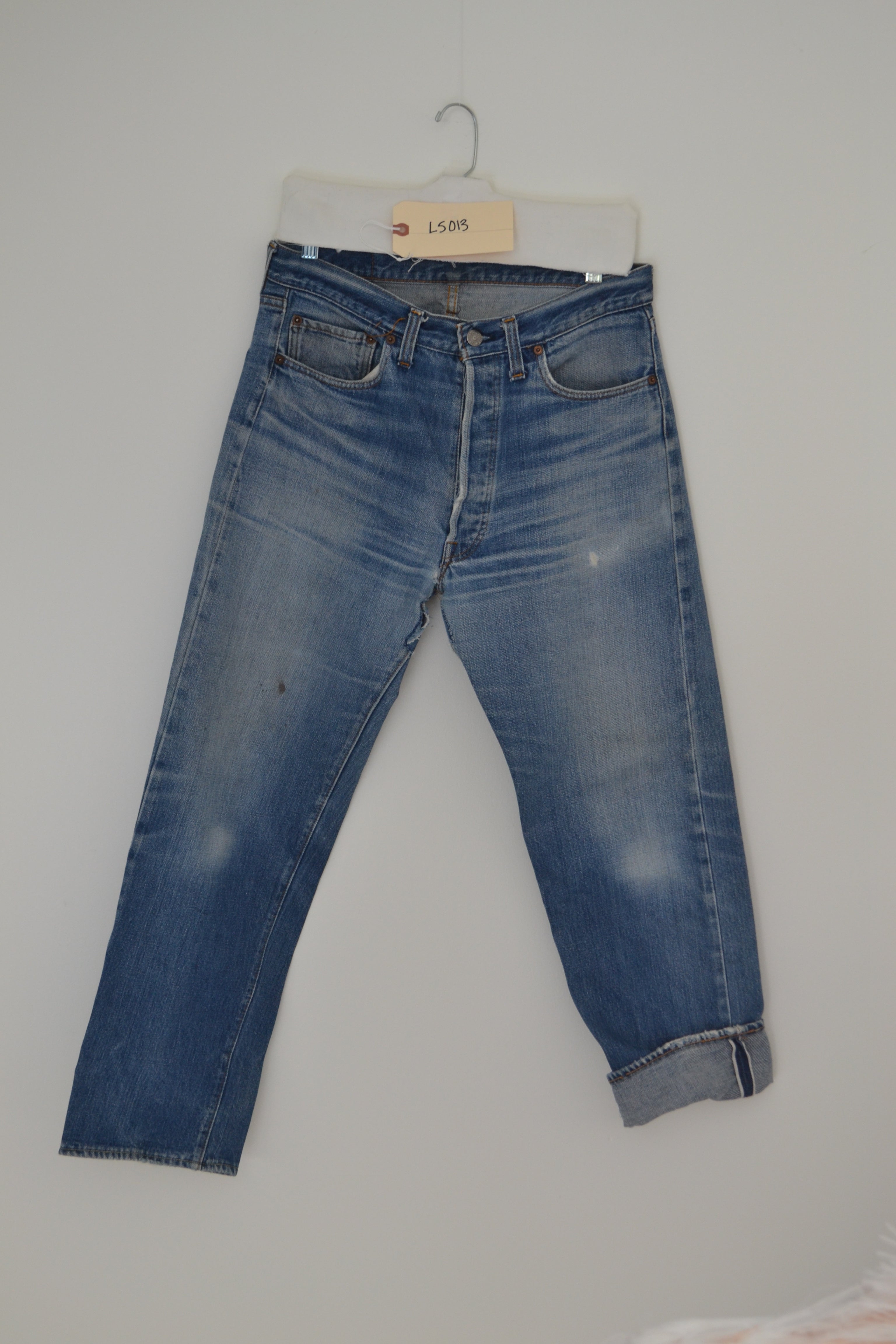 1960's Levi's Big E Selvage 501 Jean – BuckleBack Archive