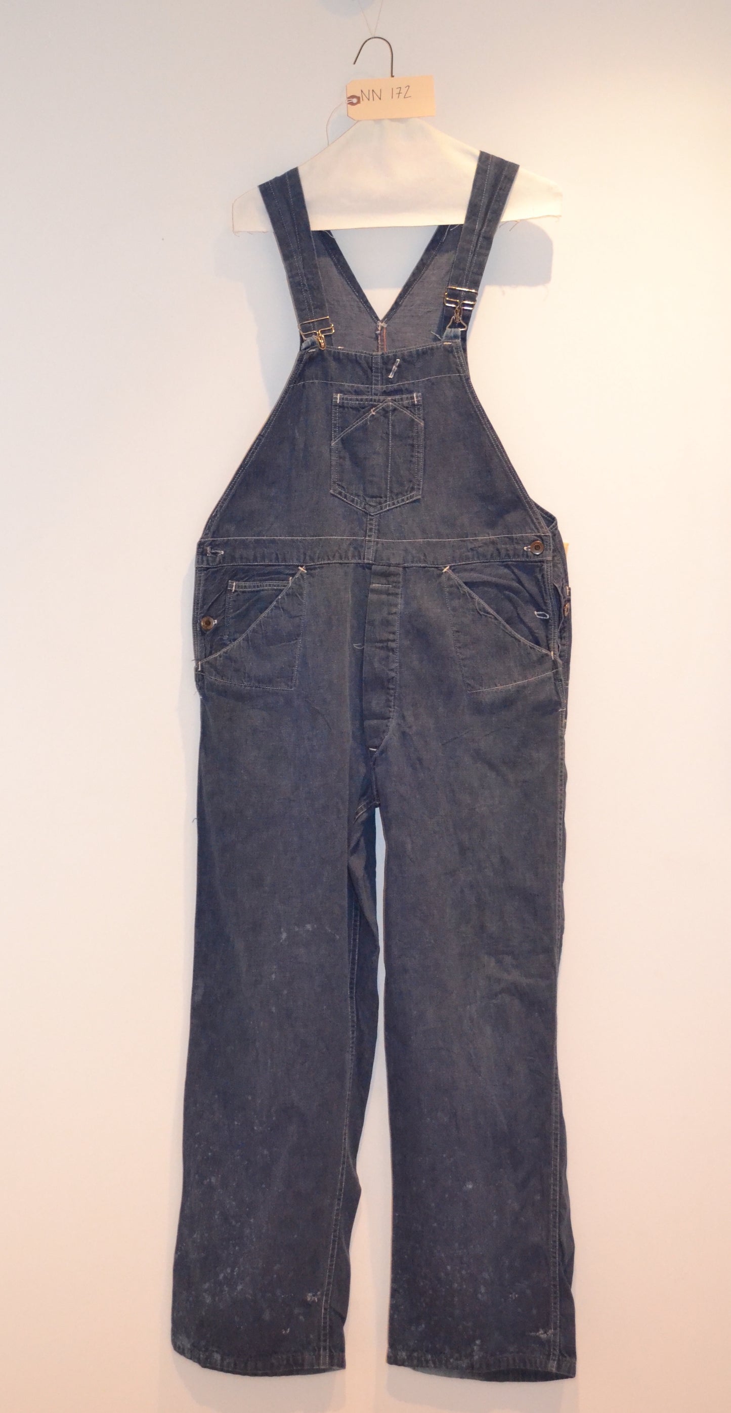 1950's No Name Denim Workwear Overall NN172