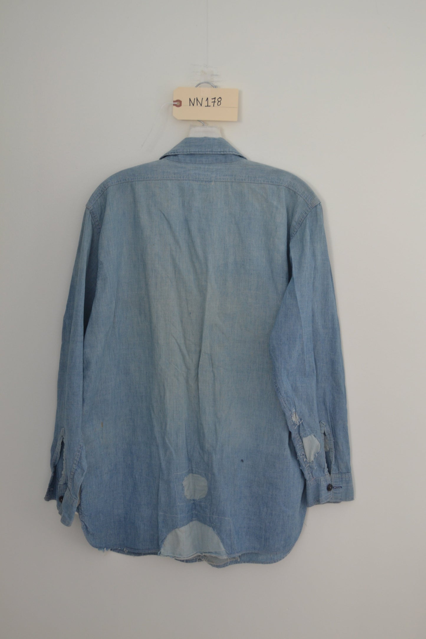 1960's Model Chambray Shirt NN178