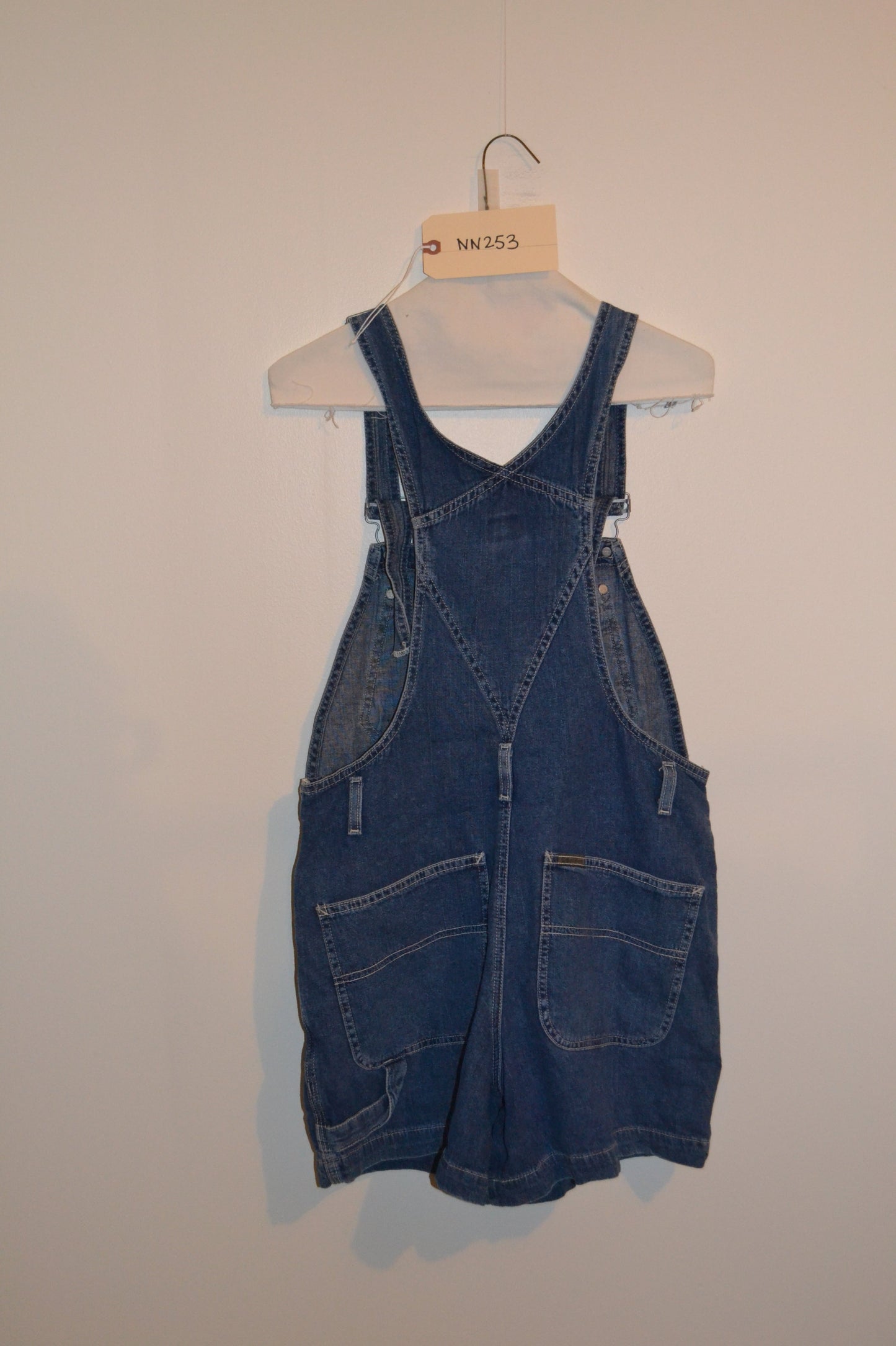 1990's Fashion CK Jeans Workwear Shortalls NN253