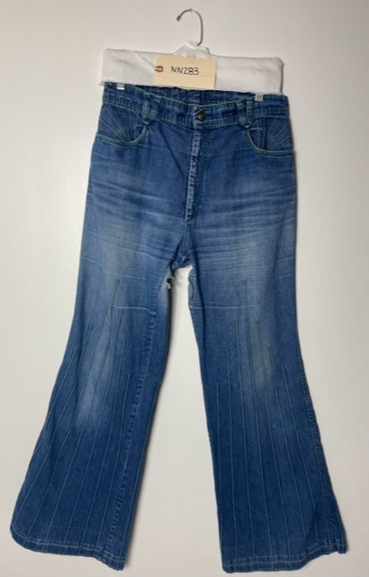 1970's Go USA Flare Pintuck Jean NN283