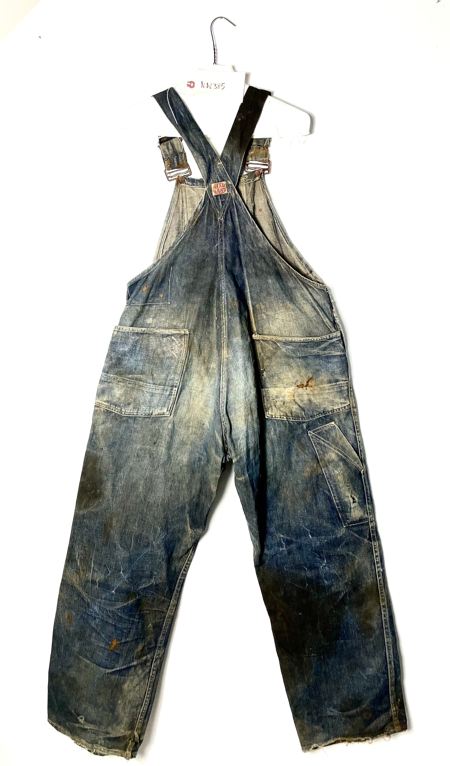 1920's Headlight Brand Overalls NN385