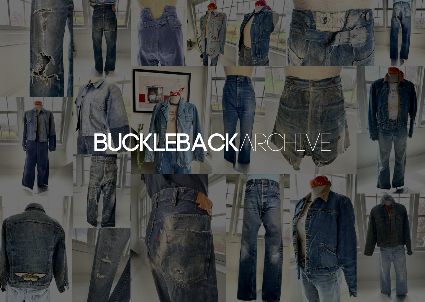 Buckleback Archive  Vintage items circa 1870 - 2000 are available