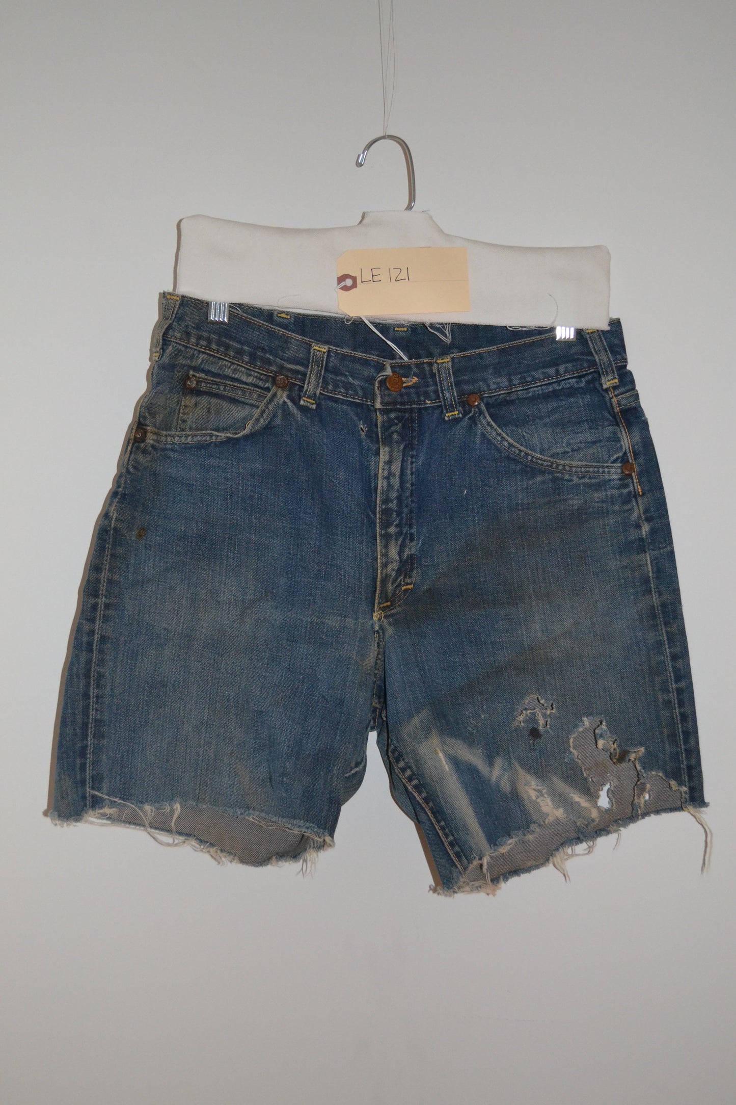 1960's Vintage Lee Left Hand Denim Cut off Short LE121