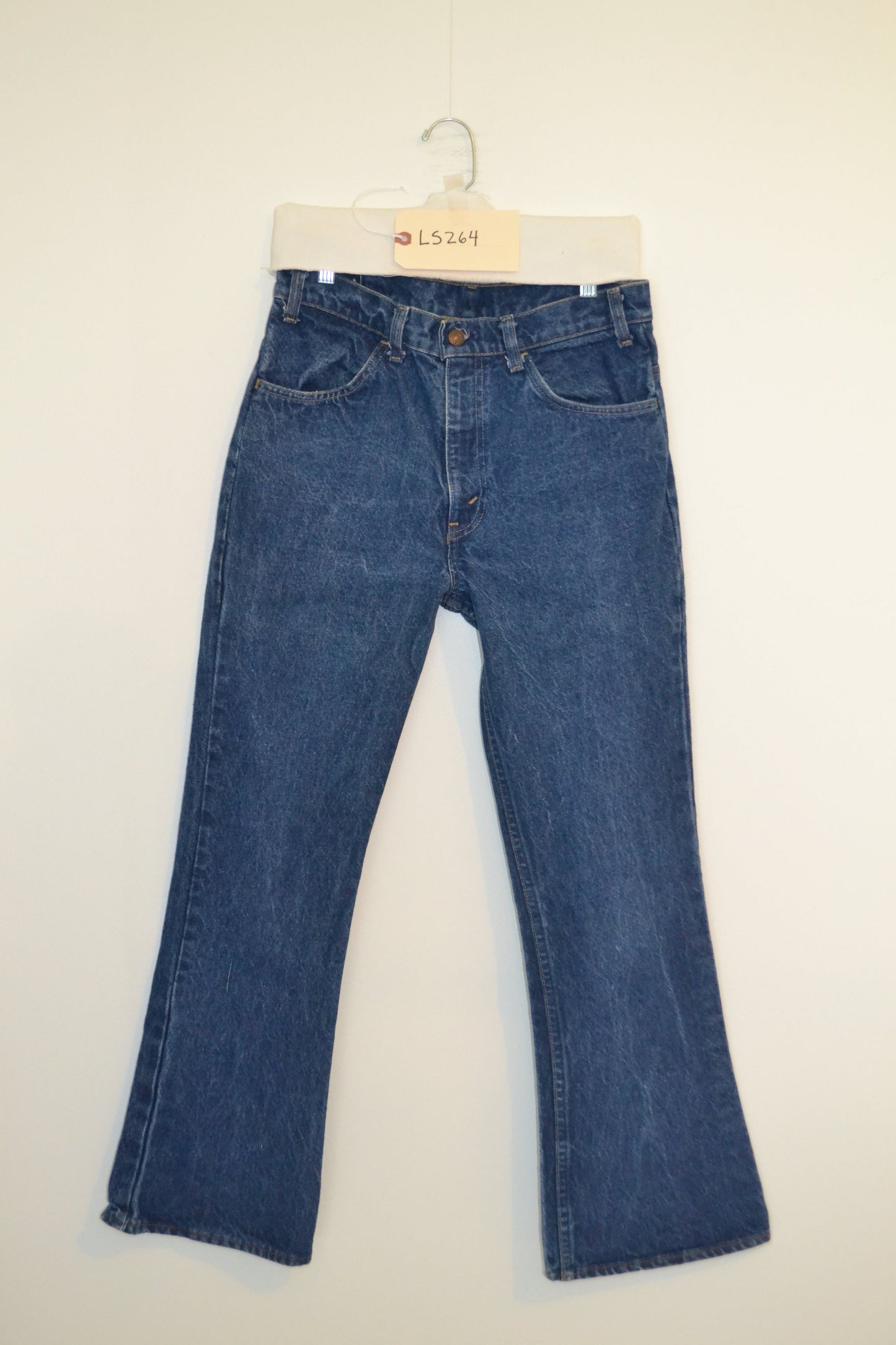 1980's Orange Tab Flare Jean LS264