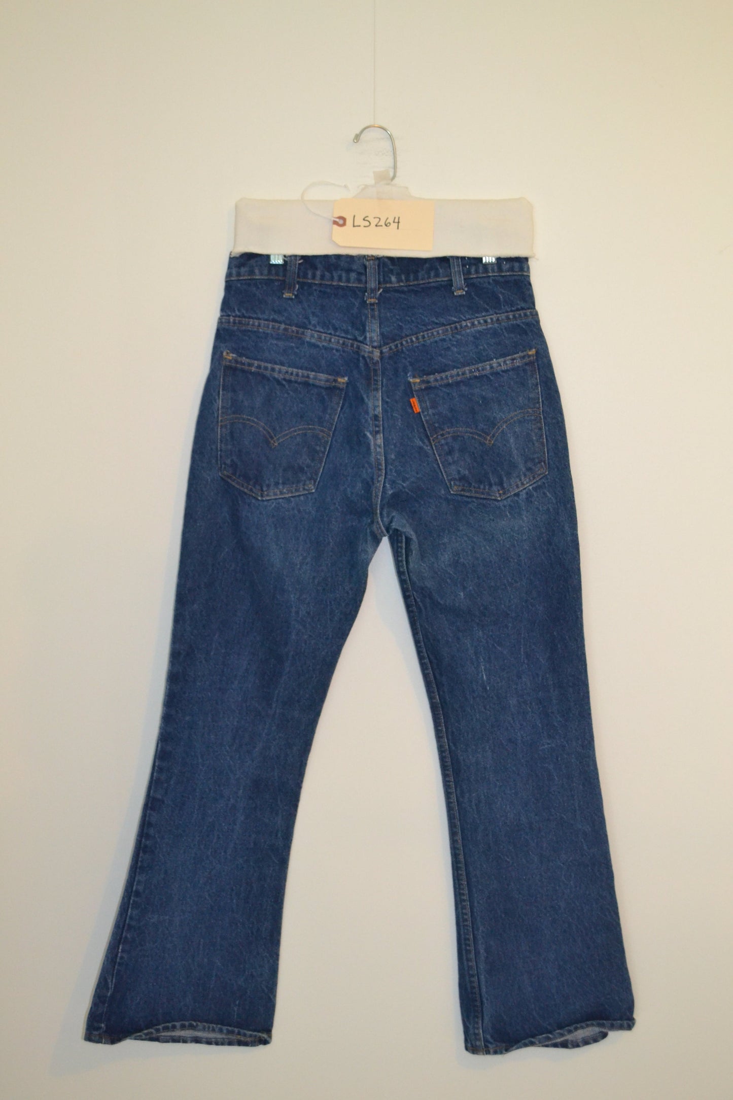 1980's Orange Tab Flare Jean LS264