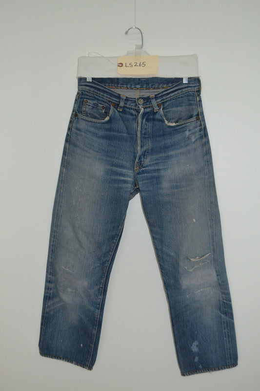 Vintage 1930s Carhartt Buckle-back Jeans Denim Buckleback