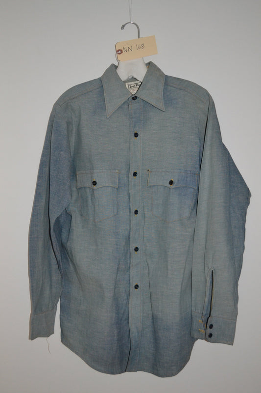 1970's Sport King Chambray Shirt NN168