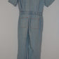 1980's Fashion Denim Jumpsuit NN211