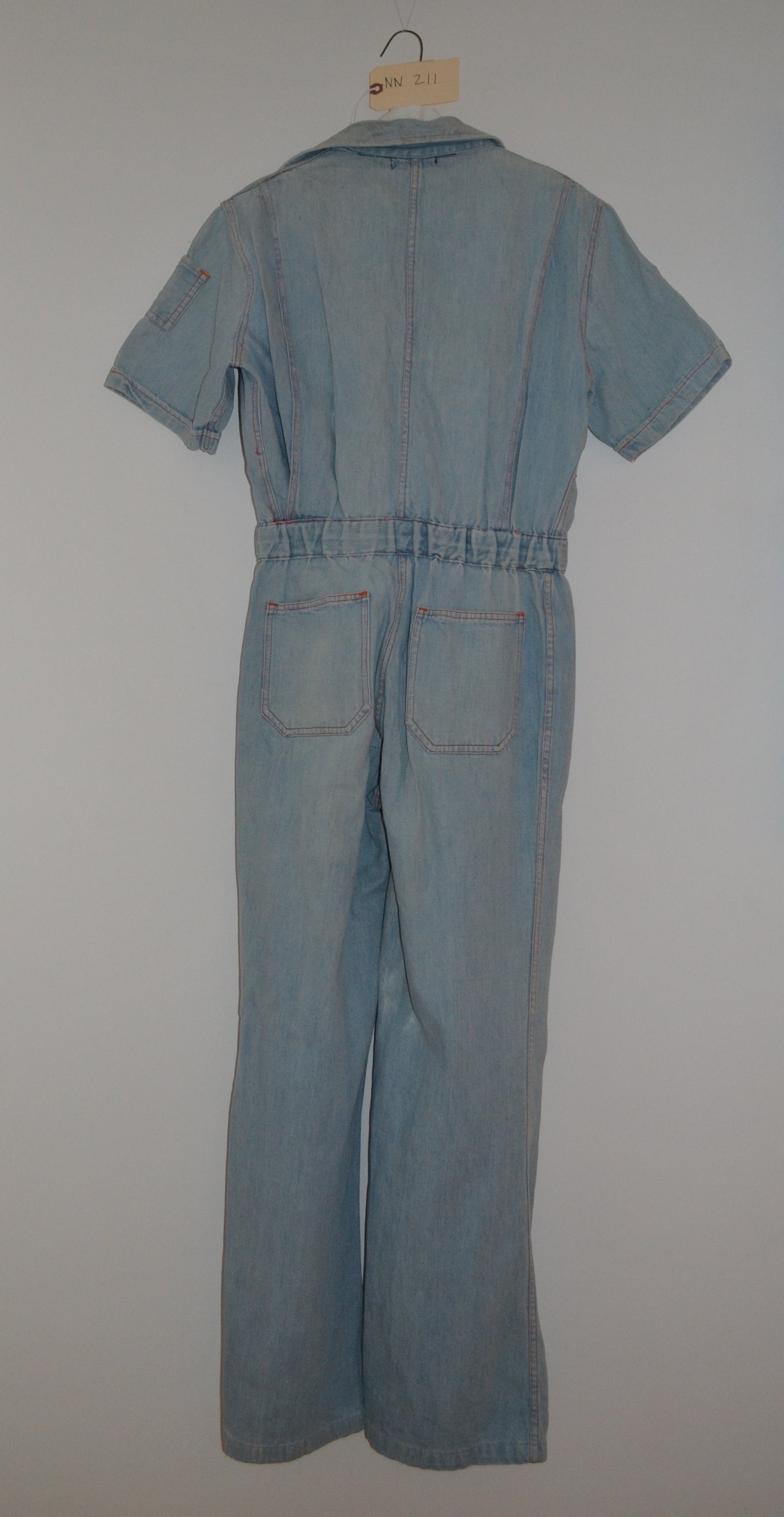 1980's Fashion Denim Jumpsuit NN211