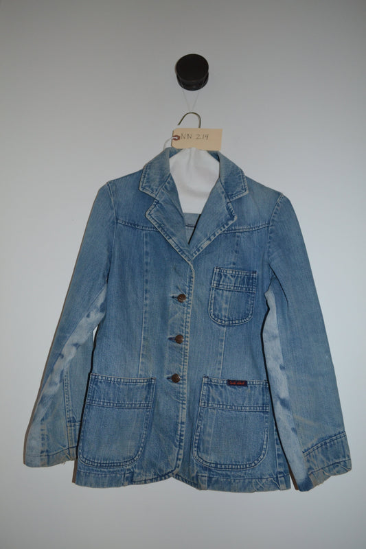 1980's Fashion Denim Landlubber Jacket NN214