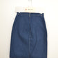 1980's French Navy Fashion Skirt NN218