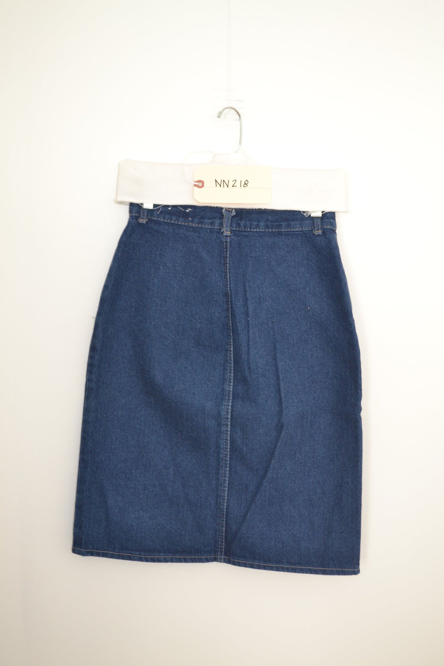 1980's French Navy Fashion Skirt NN218