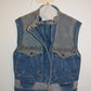 1990's Jordache Fashion Denim Vest NN255
