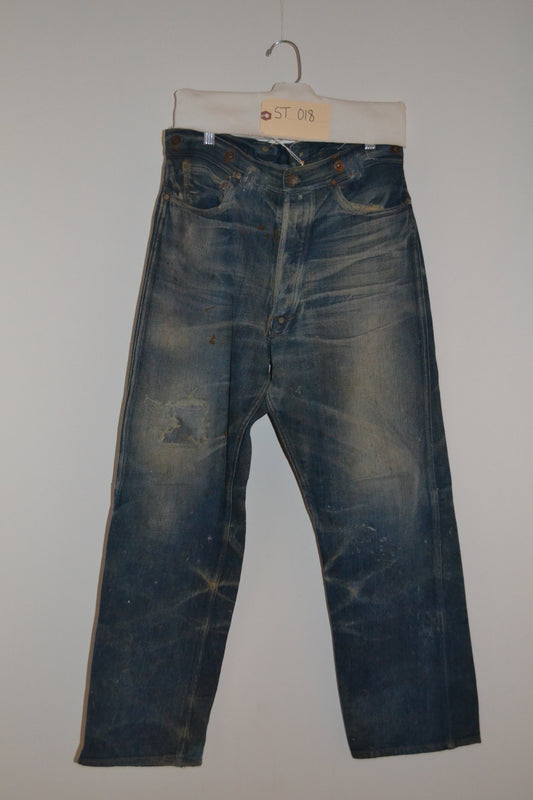 1895 Vintage Stronghold Buckleback Jean ST018